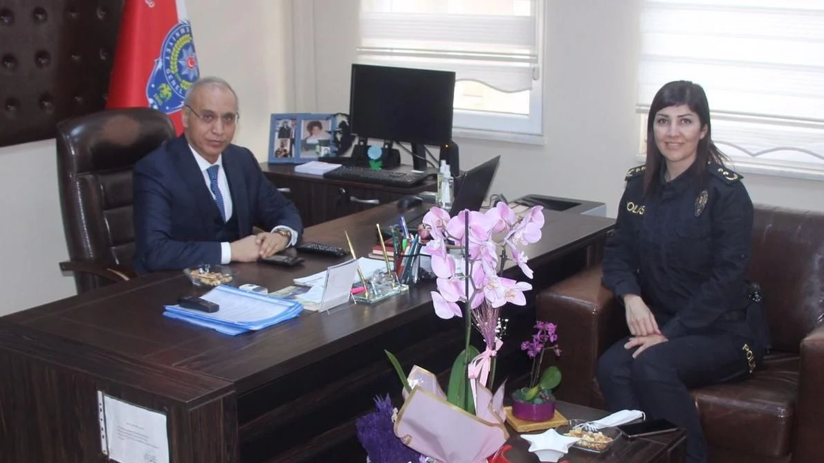 Kaya'dan İlçe Emniyet Müdürlüğüne Ziyaret