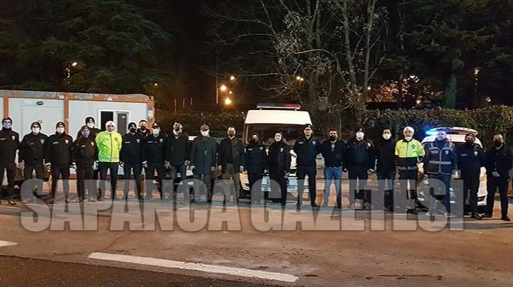 Kaymakam Canpolat Ekiplerin Yeni Yılını Kutladı