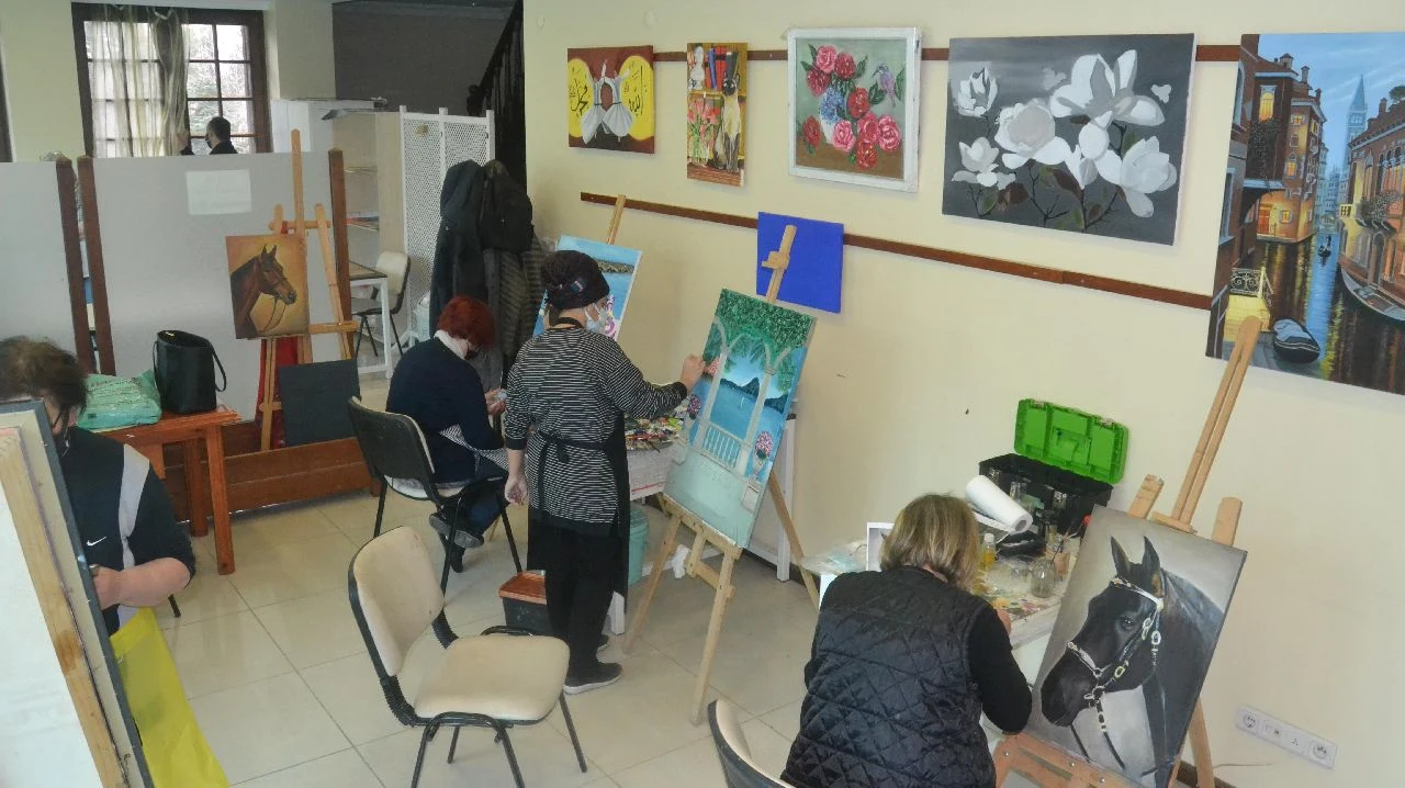 Sapanca'da Kültür ve Sanat Kursları Devam Ediyor