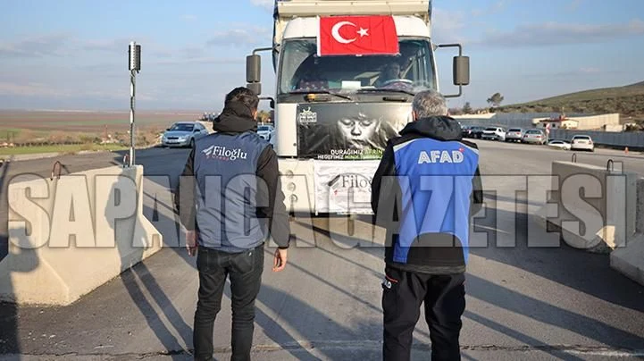 Sapanca'dan Afrin'e Yardım Eli
