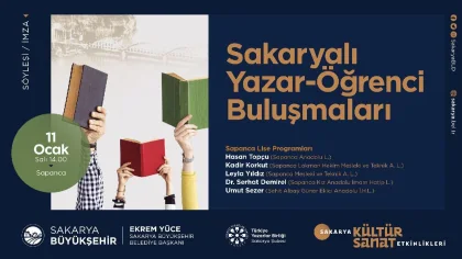 Sakaryalı Yazarlar Sapanca'da Öğrencilerle Buluşacak