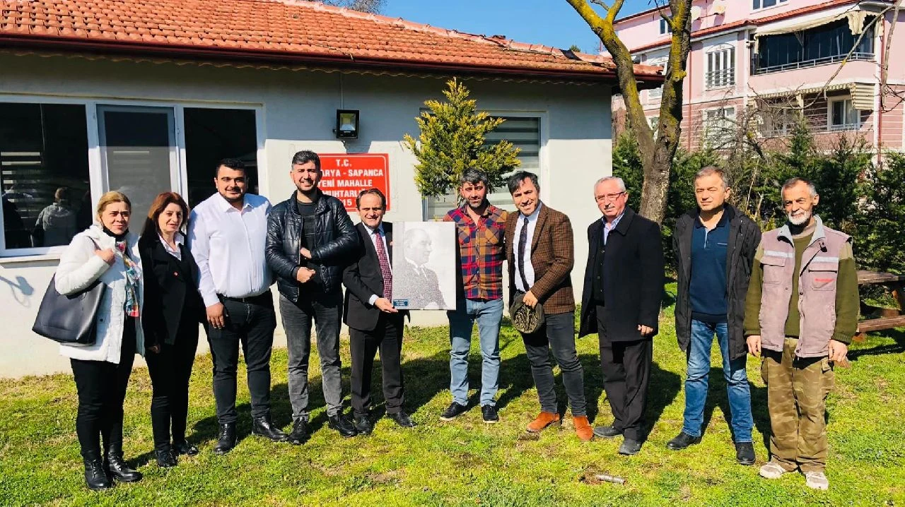 Keleş ve Çiçek Sapanca'da Muhtarlarla Bir Araya Geldi