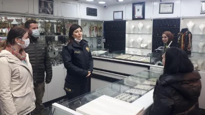 Müdür İlhan Esnaf Ziyaretinde