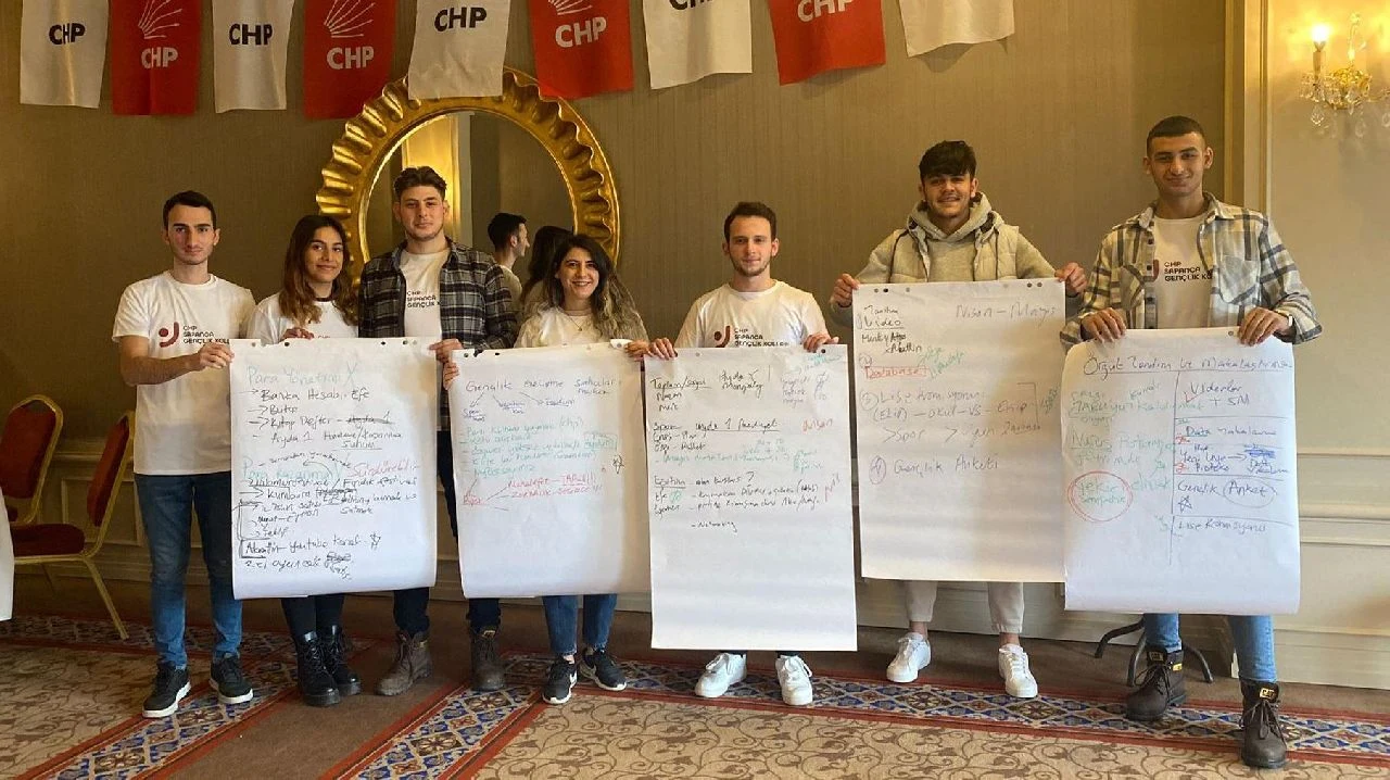 CHP'li Gençler Planlama için Toplandı