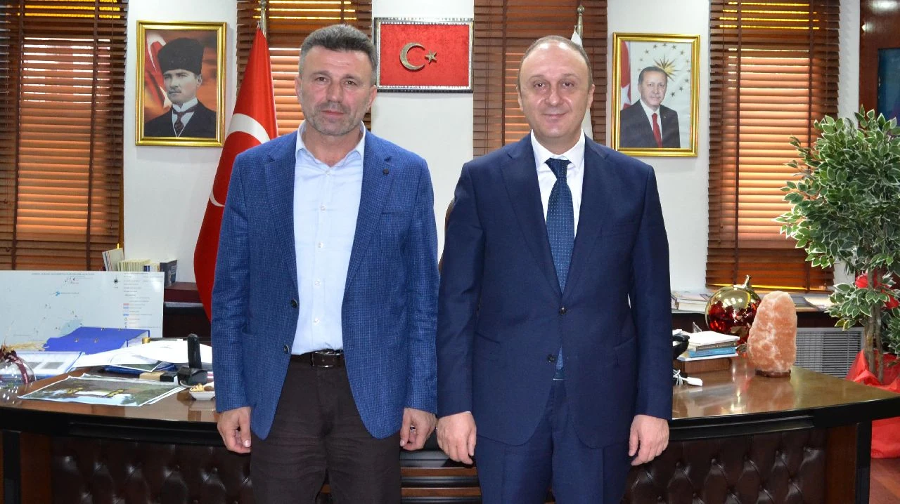 Müdür Çolak'tan Başkan Özen'e Ziyaret