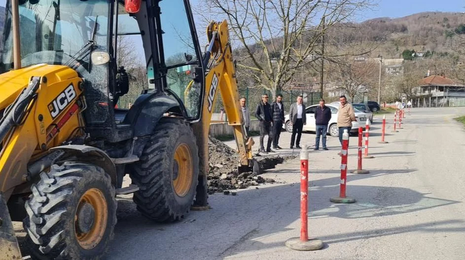 Sapanca Akçay Mahallesine Doğalgaz Geliyor