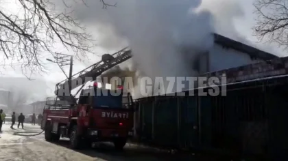 Sapanca'da 2 Katlı Evde Yangın Çıktı
