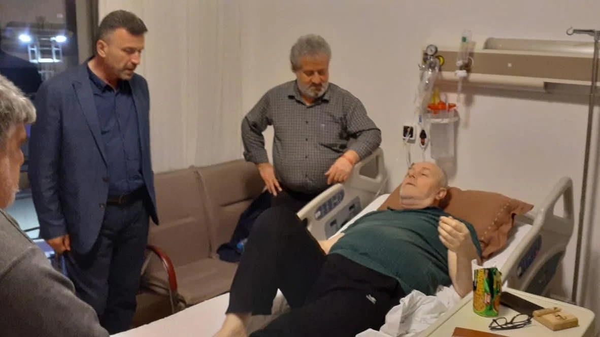 Başkan Özen'den Hasta Ziyaretleri