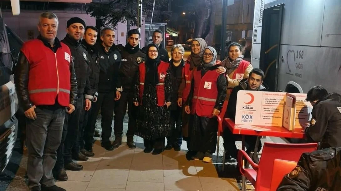 Sapanca Emniyeti Kan Bağışında Bulundu