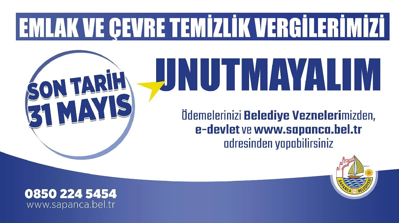 Emlak Vergisinde Son Tarihi 31 Mayıs