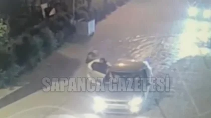 Sapanca'daki Kanlı Olay Kamerada