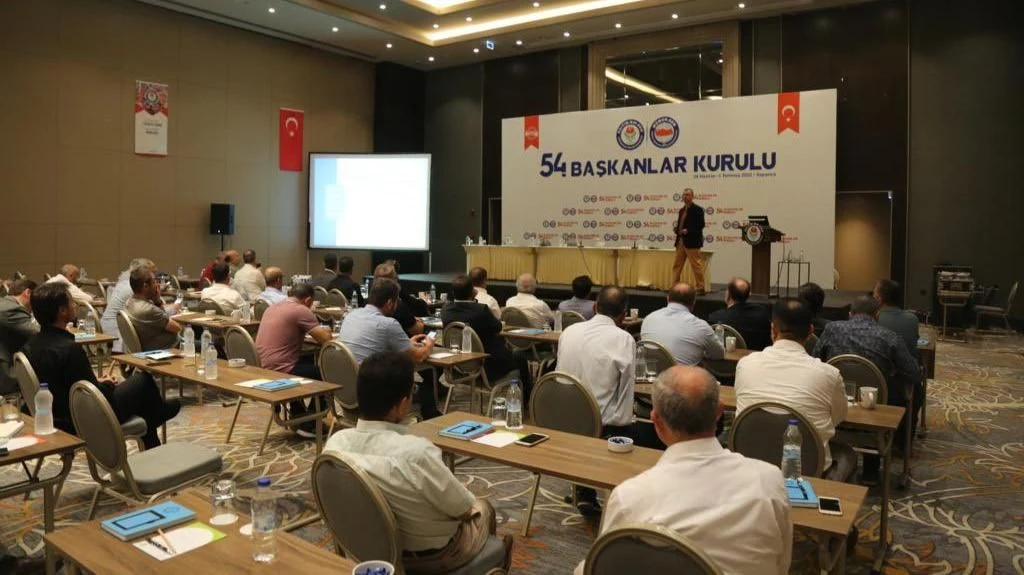 81 İlden Gelen Şube Başkanları Sapanca'da Buluştu