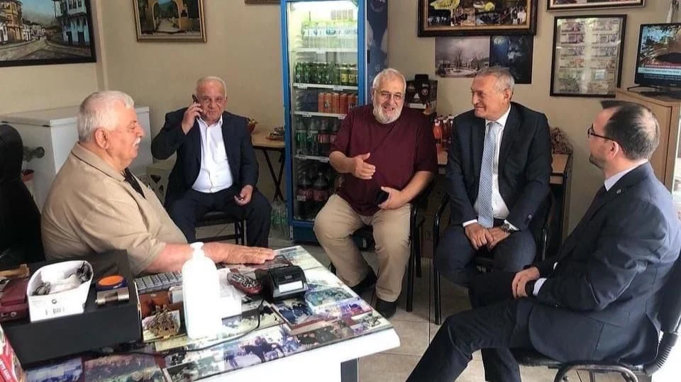 Başkanlar Esnaf Ziyaretinde