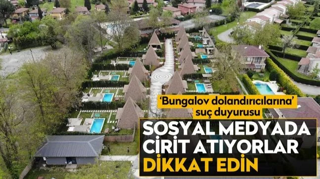 'Bungalov Dolandırıcılarına' Suç Duyurusu