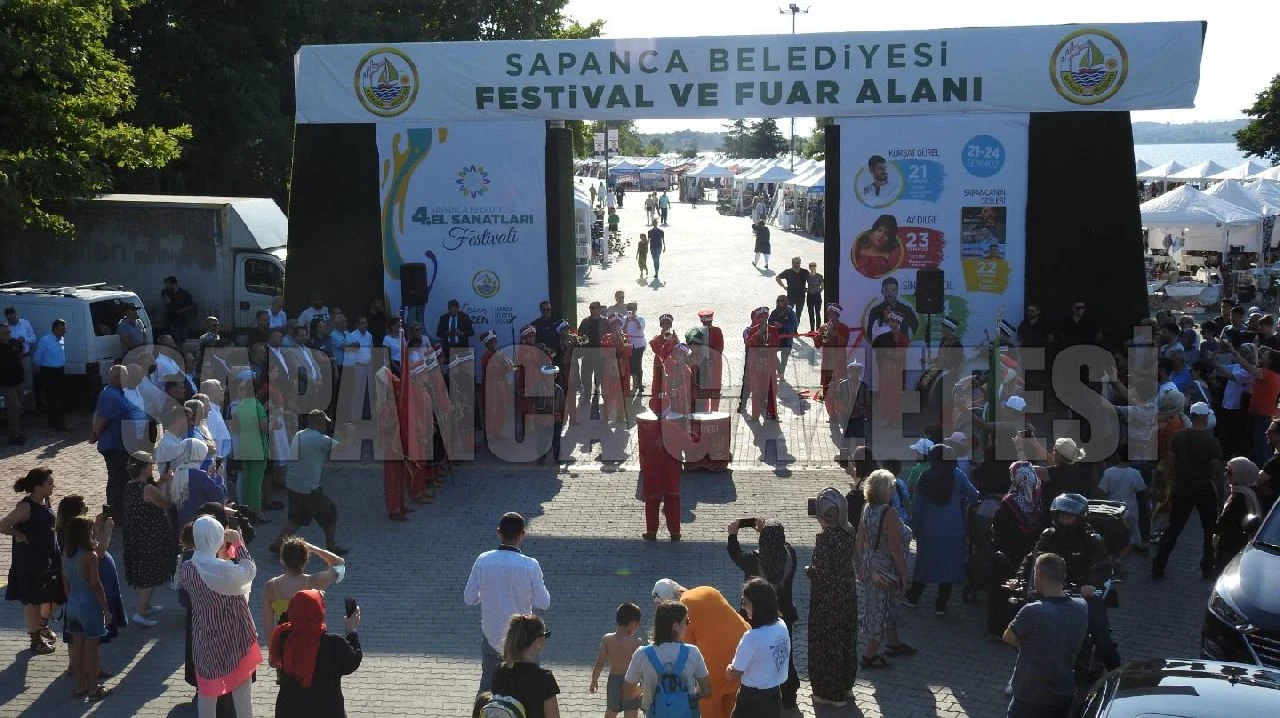 Sapanca Belediyesi 4. El Sanatları Festivali Başladı