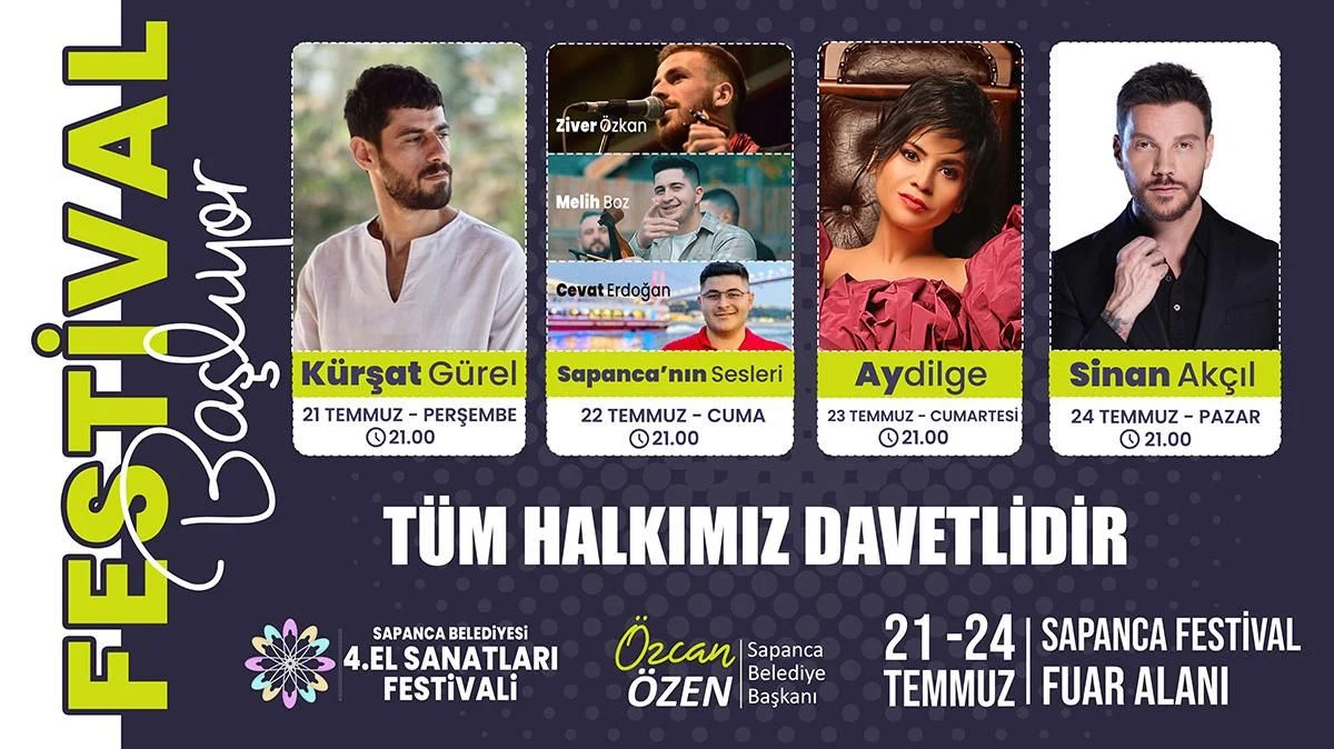 Sapanca Belediyesi 4. El Sanatları Festivali Başlıyor