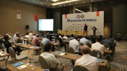 81 İlden Gelen Şube Başkanları Sapanca'da Buluştu