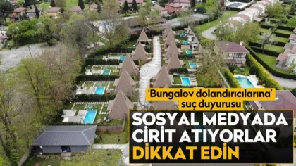 'Bungalov Dolandırıcılarına' Suç Duyurusu