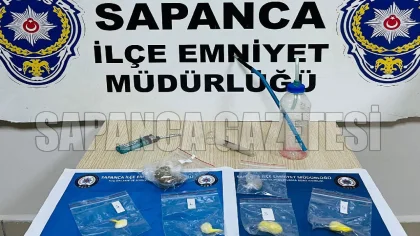 Sapanca'da Uyuşturucu Operasyonu: 2'si Kadın 4 Gözaltı