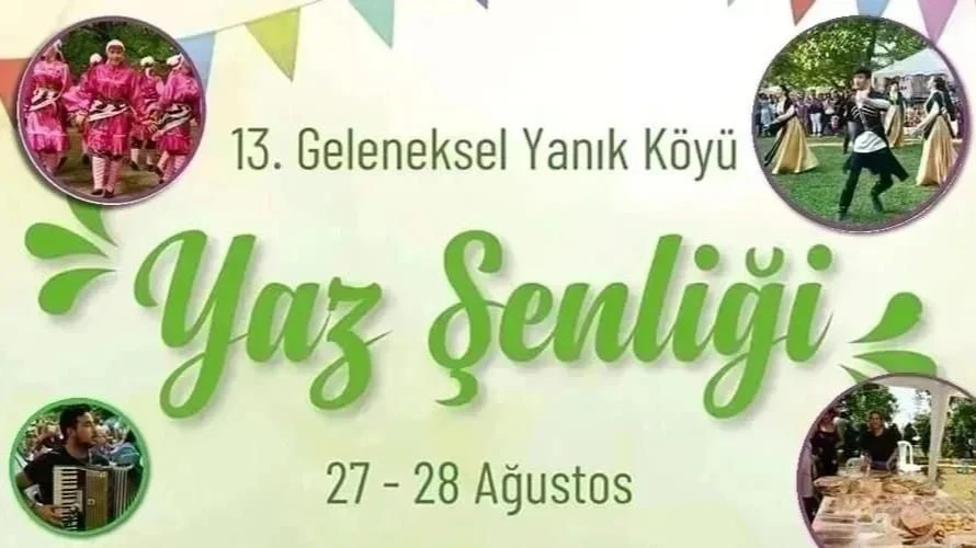 Sapanca Yanık'ta 3 Yıl Sonra Festival Heyecanı