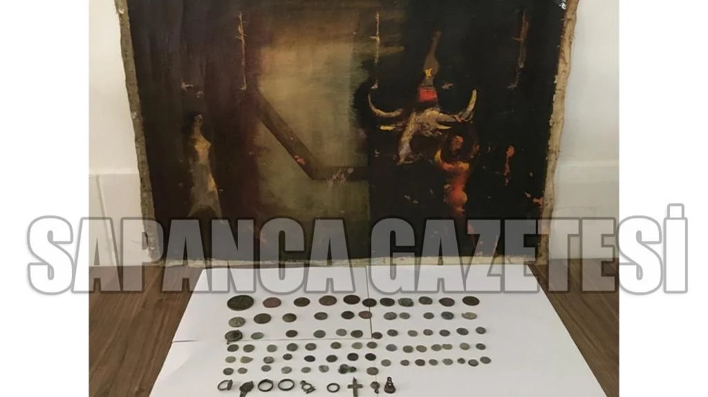 Sapanca'da Tarihi Eser Operasyonu