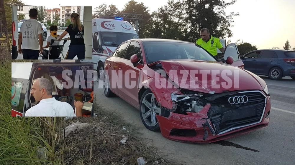 Sapanca'da Trafik Kazası: 3 Yaralı