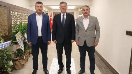 Başkan Özen'den Sarıbıyık, İnanç ve Doğuş'a Ziyaret