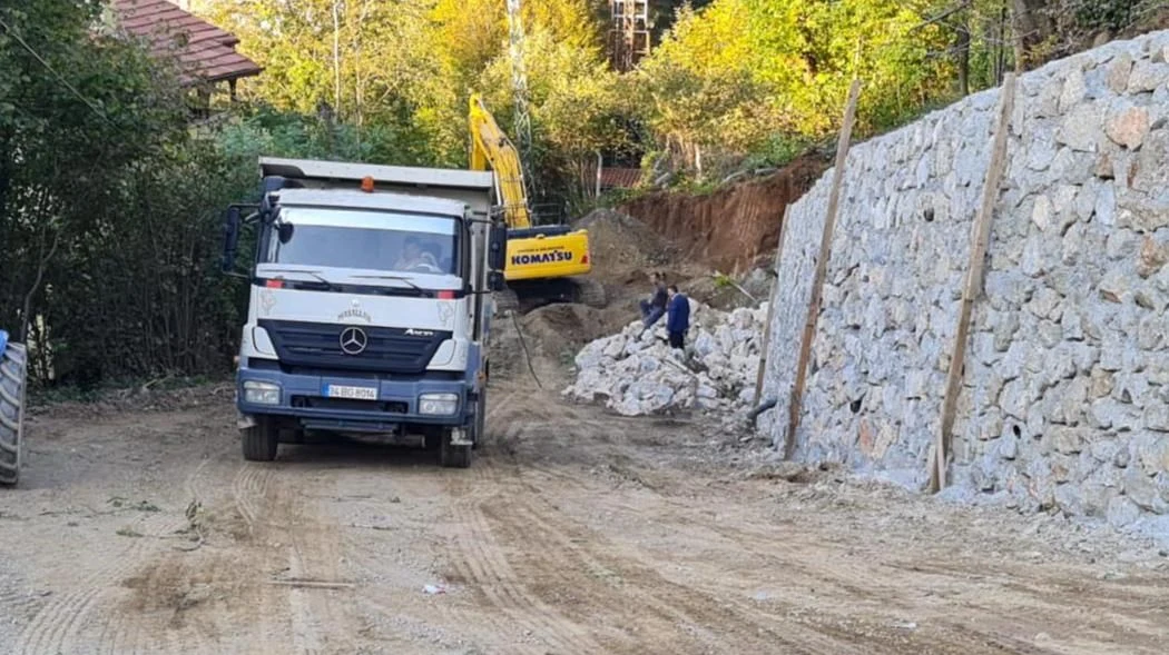 Sapanca'da İlmiye, Memnuniye ve Nailiye'ye Bağlantı Yolu