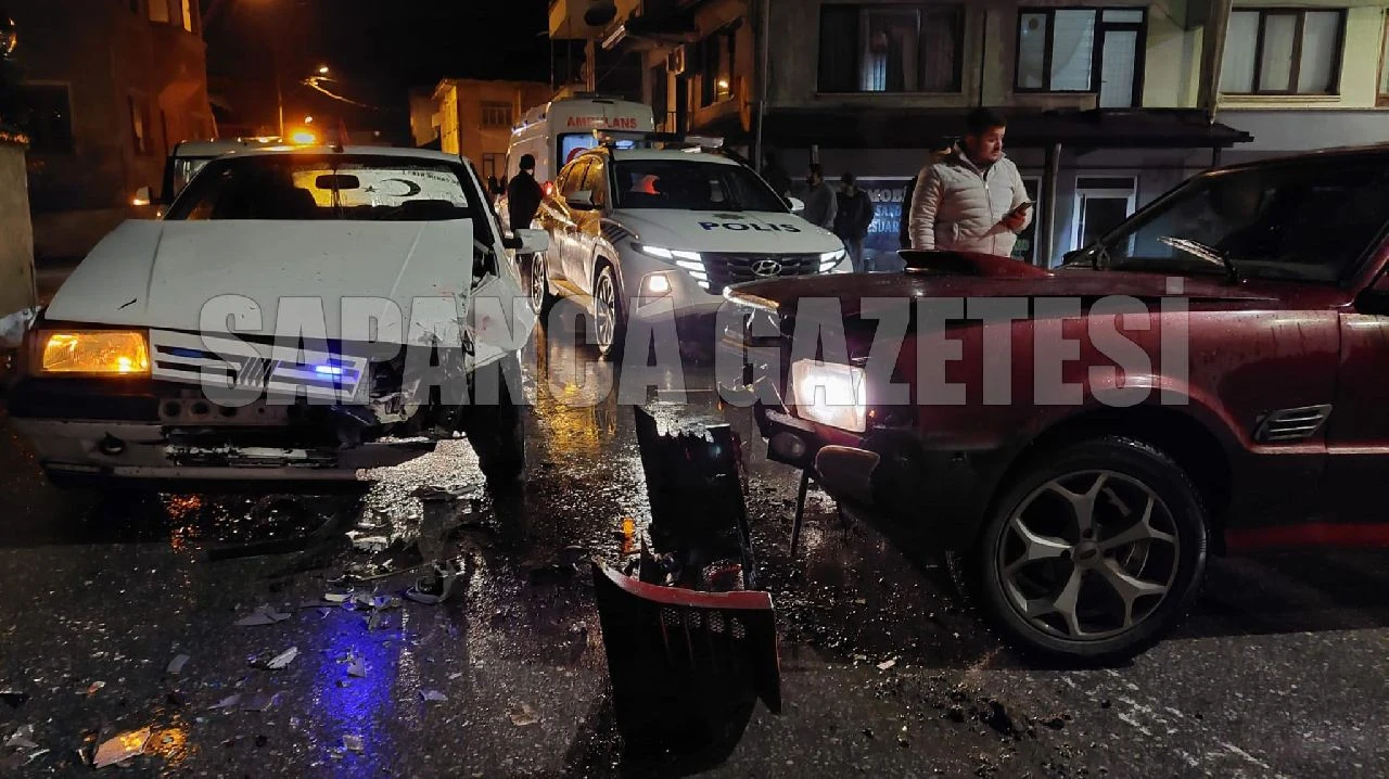 Sapanca'da Trafik Kazası: 1 Yaralı