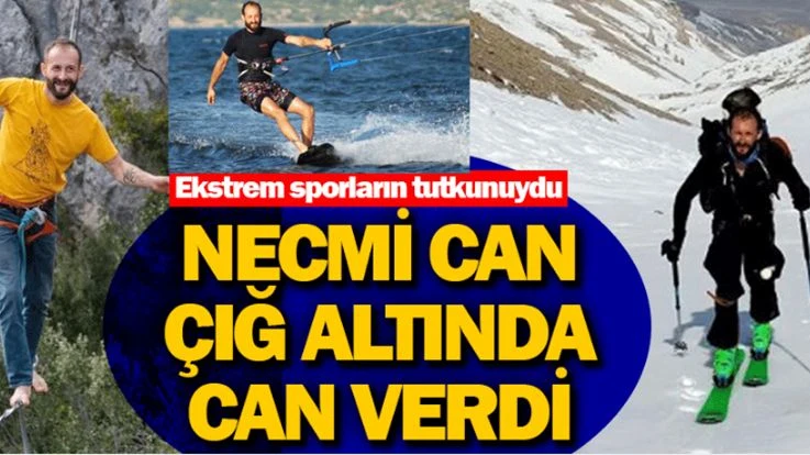 Sapancalı Necmi Can Çığ Altında Kaldı