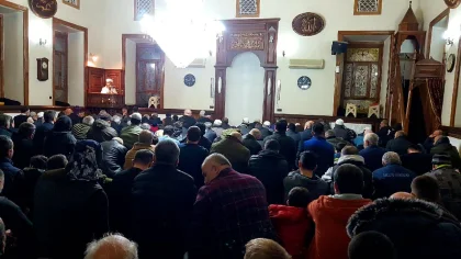 Sapanca'da Berat Kandili İdrak Edildi