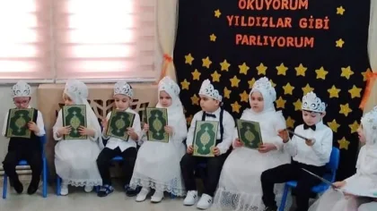 Sapanca'da Minikler Kur'an'a Geçti