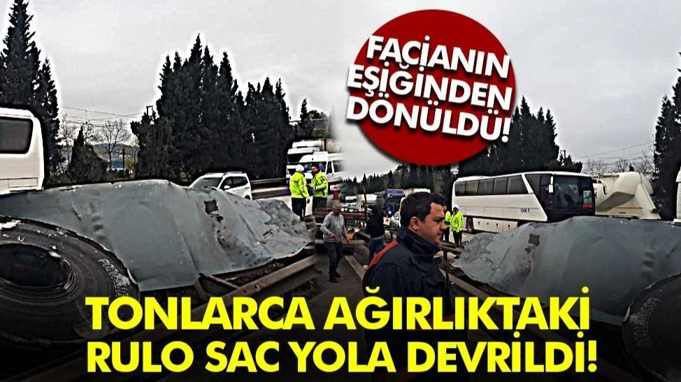 Sapanca'da Korkutan Kaza