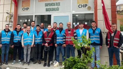 CHP Sapanca Gençlik Kolları Çalışmaları Hızlandırdı