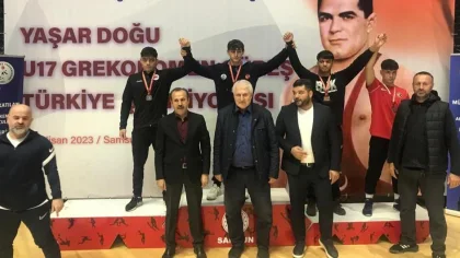 Emir Tuğra Dayal Güreşte Türkiye Şampiyonu Oldu