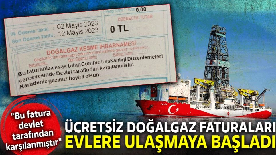 ''Bu Fatura Devlet Tarafından Karşılanmıştır''