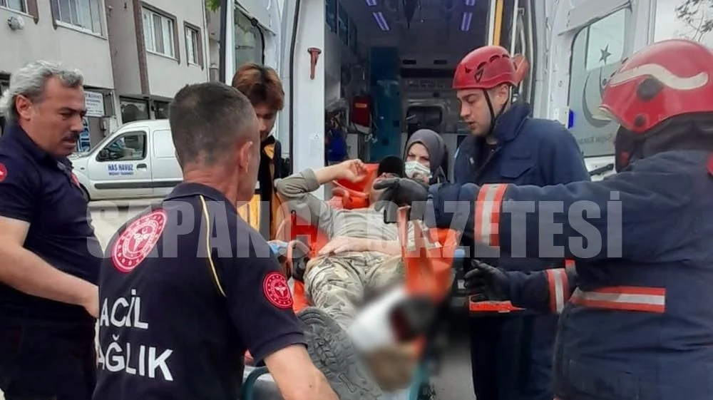 Sapanca'da İş Kazası: 1 Yaralı