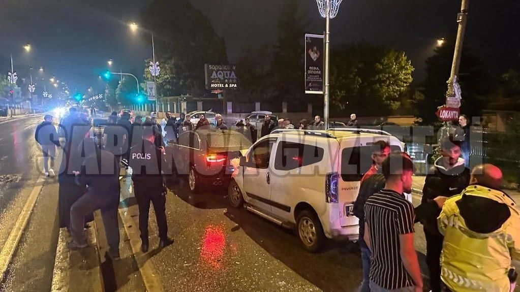 Sapanca'da Yaşlı Çifti Ayıran Kaza Güvenlik Kamerasında