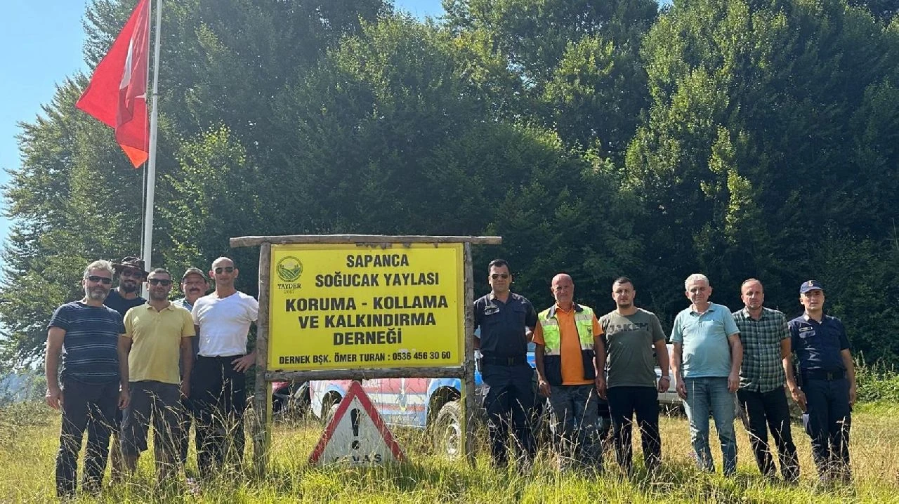 Jandarma Ekipleri Yaylada Denetim ve Bilgilendirme Yaptı