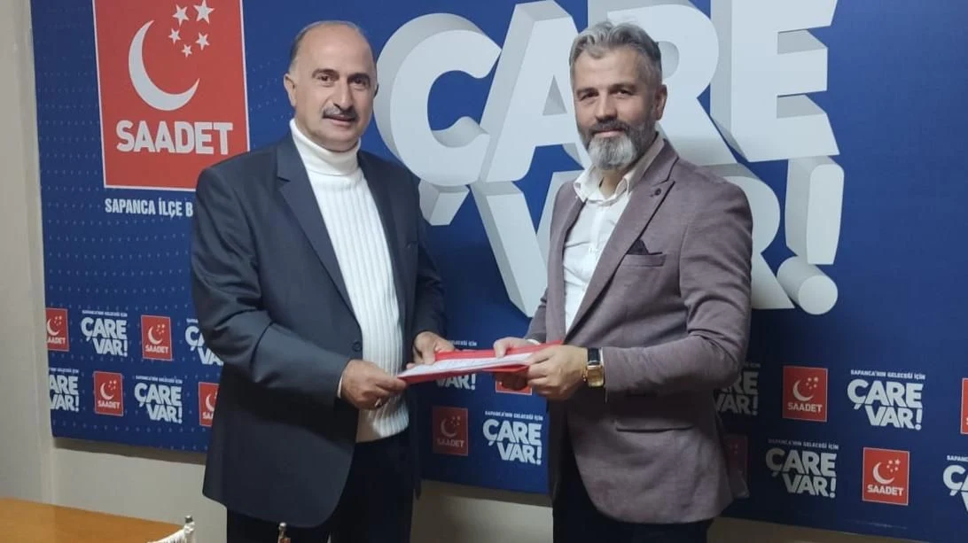 Sapanca'da İlk Aday Adayı Avni Çömlekçioğlu