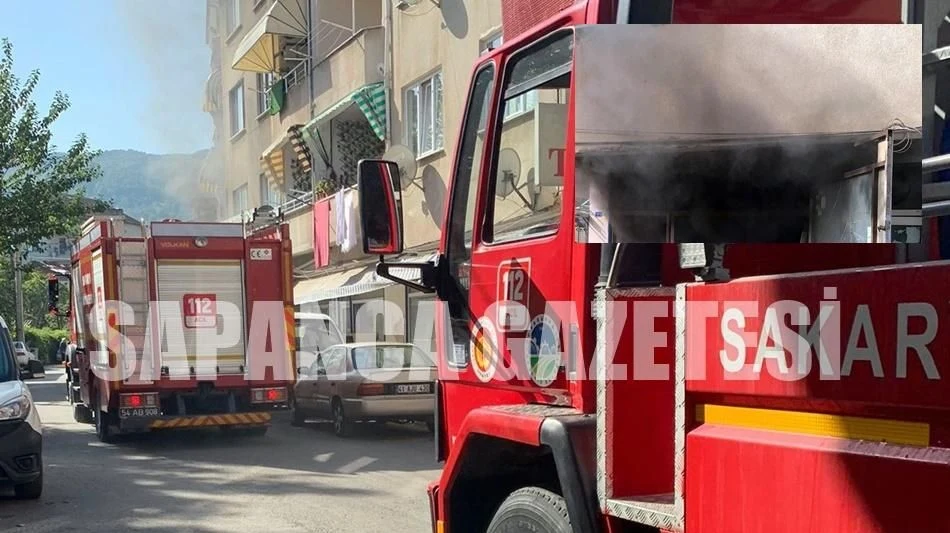 Sapanca'da İş Yeri Yangını