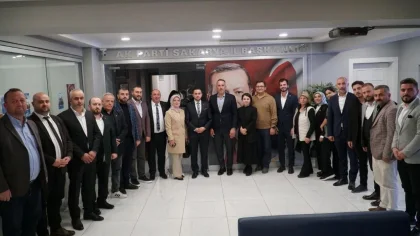 Sapanca Teşkilatından Başkan Tever'e Ziyaret