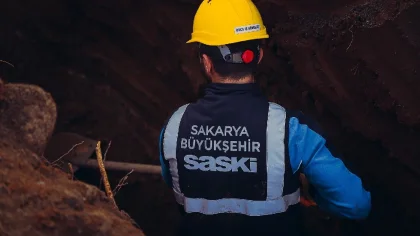 Sapanca'da Altyapı Hatları Temizleniyor