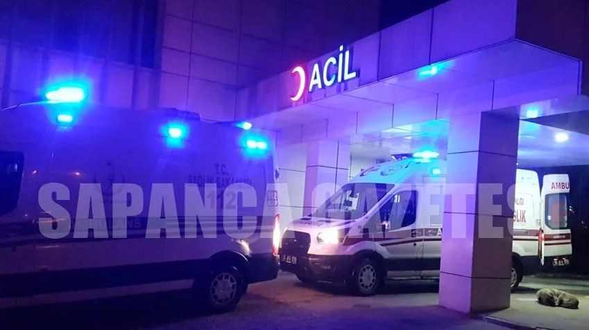 Sapanca'da Tabanca ile Vurulan Kadın Yaralandı