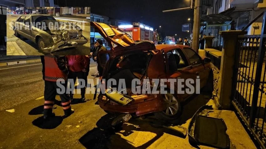 Sapanca'da Trafik Kazası: 1 Yaralı