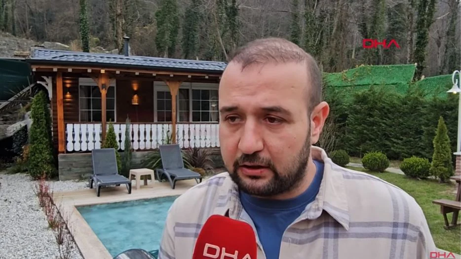 Sapanca'da Yılbaşında Bungalovlar Doldu