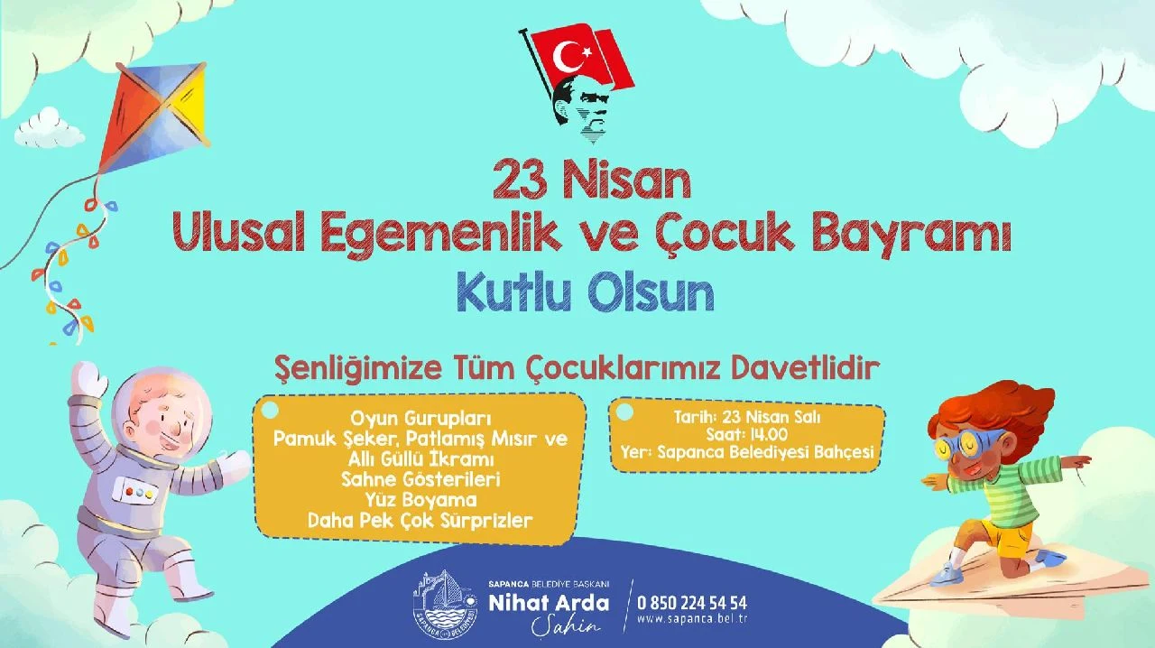 Sapanca Belediyesi'nden Çocuk Şenliği
