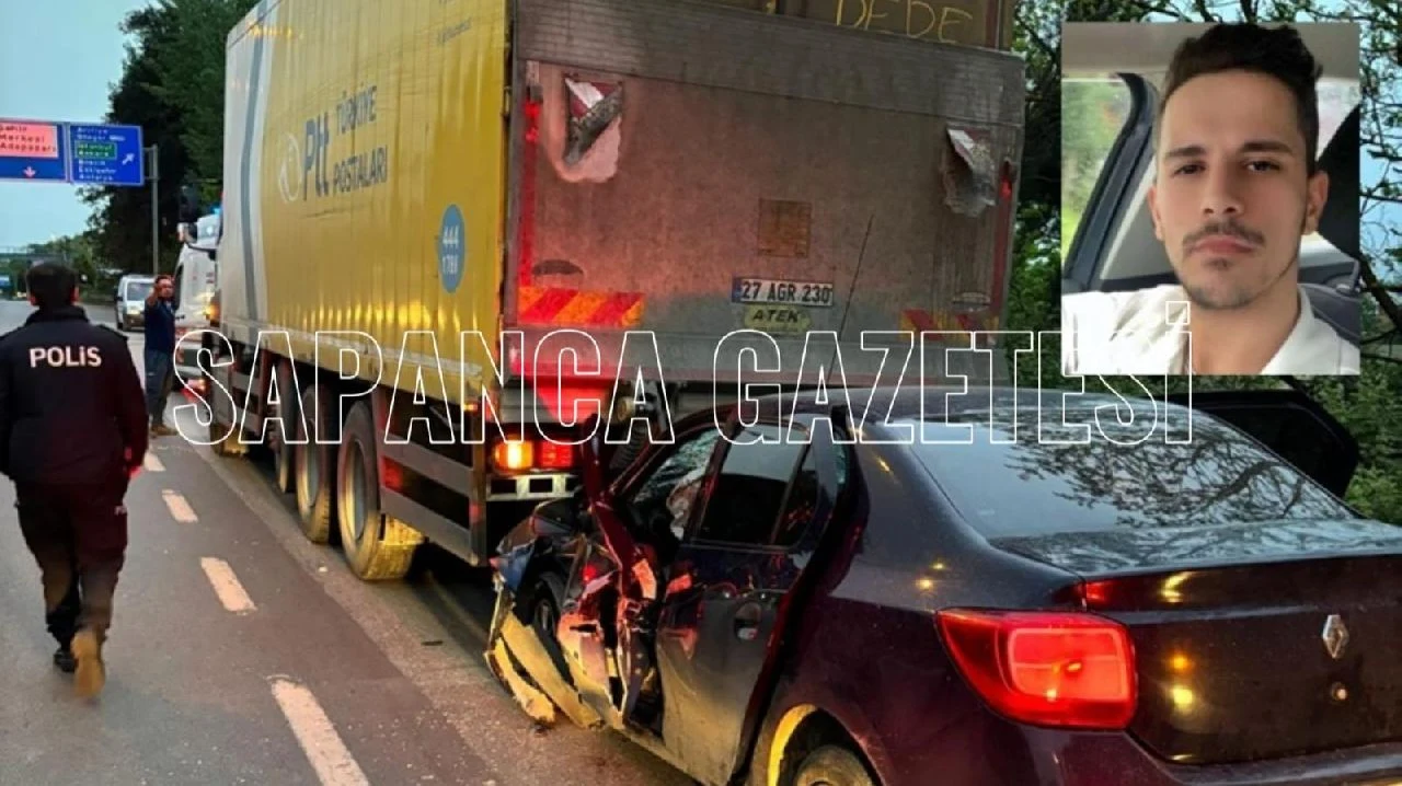 Sapanca'lı Mustafa Trafik Kazasında Hayatını Kaybetti