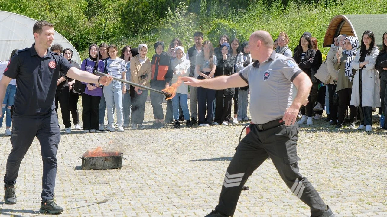 Sapanca Myo'da Yangın Söndürme, Kurtarma ve Tahliye Tatbikatı