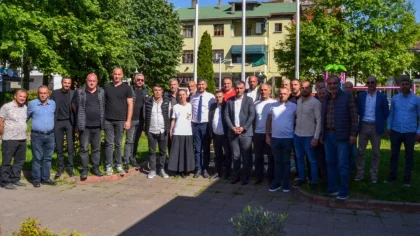 Başkan Şahin Muhtarlarla Bir Araya Geldi